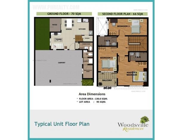 Woodsville Residences Model E House Lot For Sale