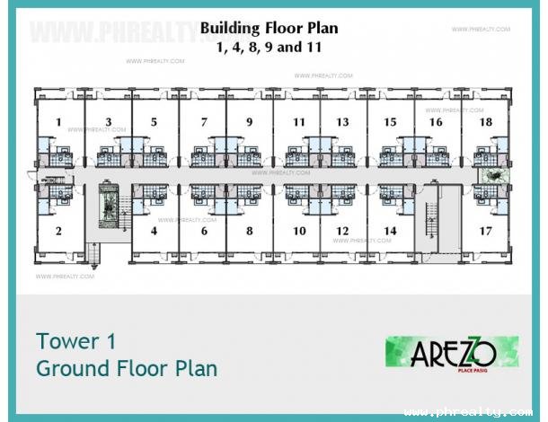 1,240,000 - Arezzo Place, Condo For Sale In Pasig, Metro Manila.