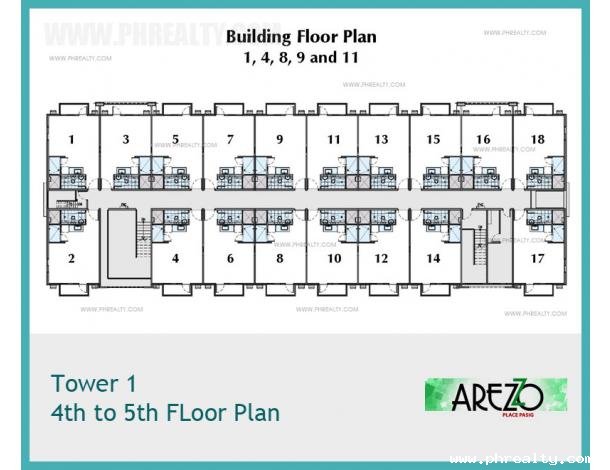 1 240 000 Arezzo Place Condo For Sale In Pasig Metro Manila